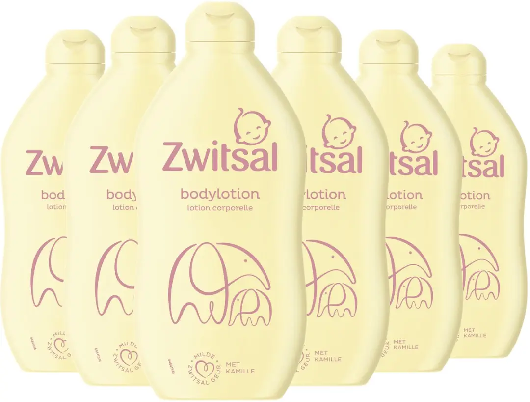 Zwitsal Baby Bodylotion 6x400ml