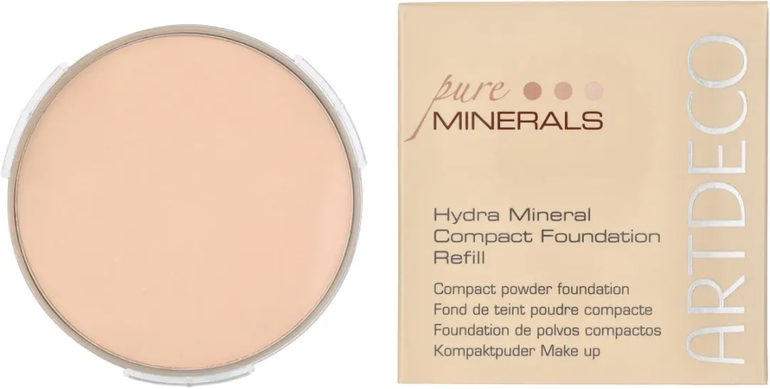 Artdeco Hydra Mineral Compact Foundation Refill - 10cl - #55 Ivory - afbeelding 6 van 6