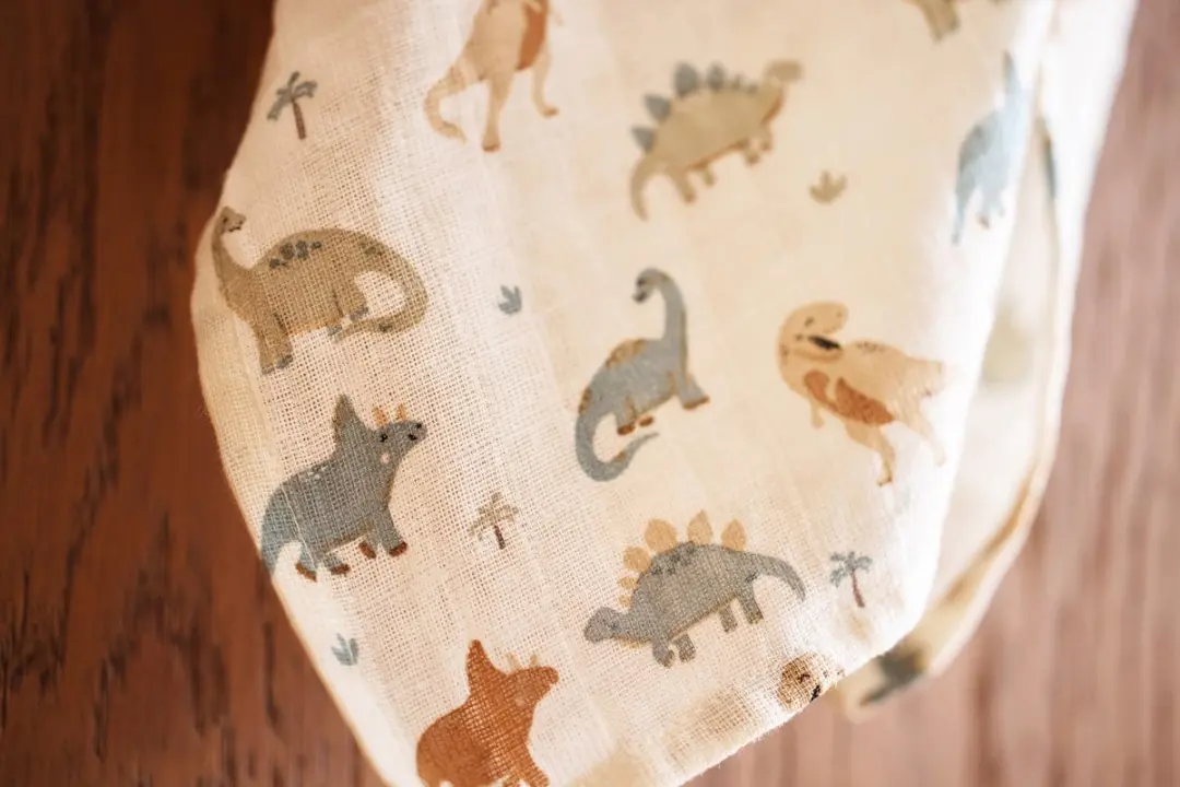 Jollein Hydrofiele Doek Large 115x115cm - 2 Stuks - Roarsome