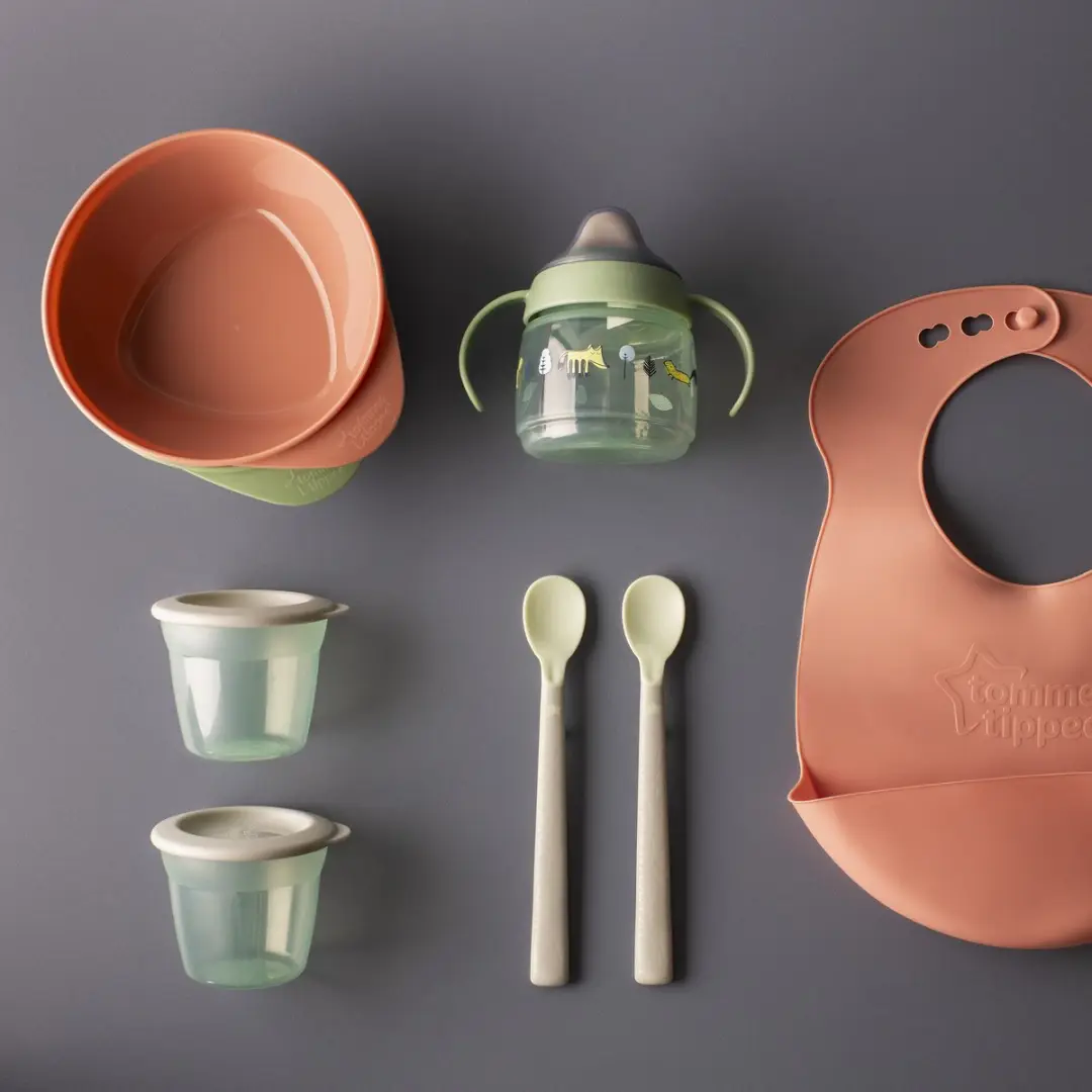 Tommee Tippee Startkit Mijn Eerste Hapjes Kinderservies - 8 Stuks - 4m+