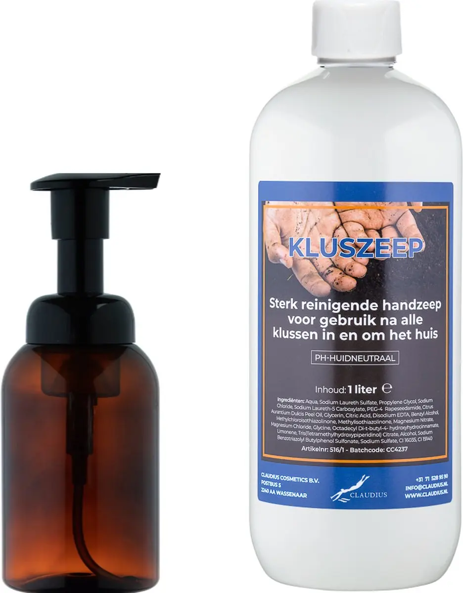 Splashbox Cosmetics Zeepdispenser 300ml + 1L Kluszeep