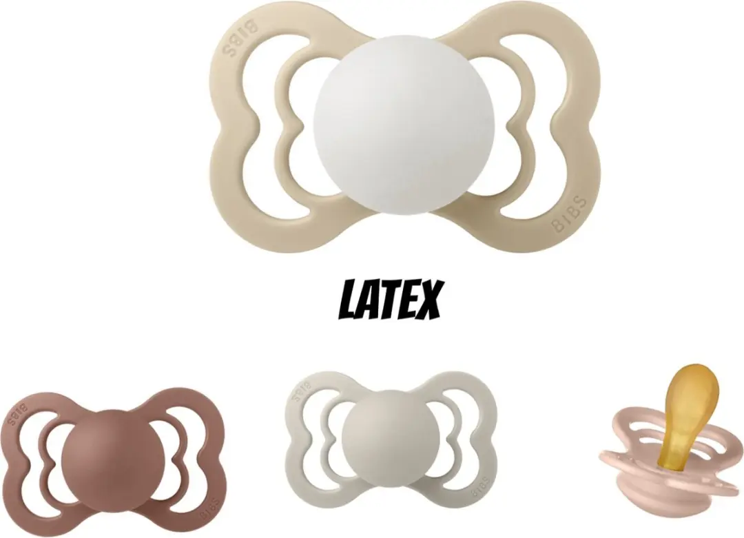 BIBS Supreme Latex Fopspeen 0-6 Maand