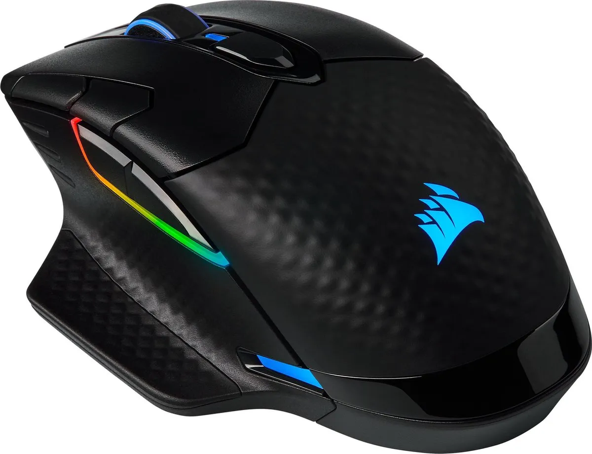 Corsair Dark Core RGB Pro CH-9315411-EU Gaming Muis - 18000 DPI - Zwart