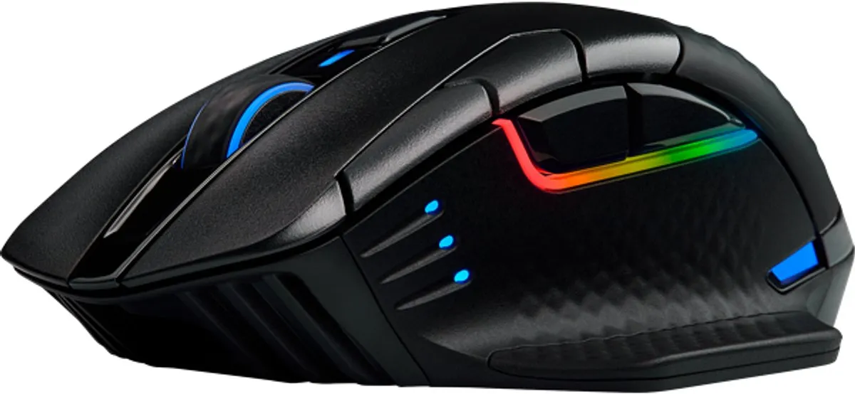 Corsair Dark Core RGB Pro CH-9315411-EU Gaming Muis - 18000 DPI - Zwart