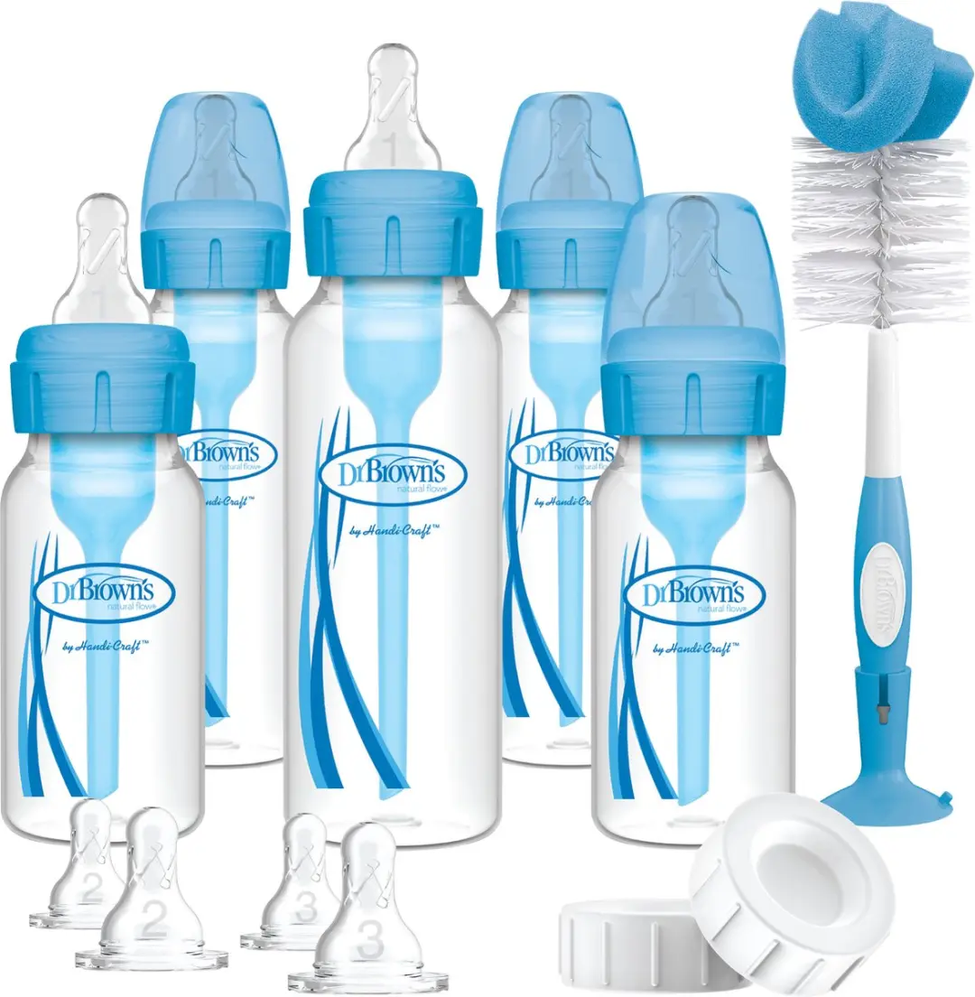 Dr. Brown's Options+ Anti-Colic Starterset Blauw