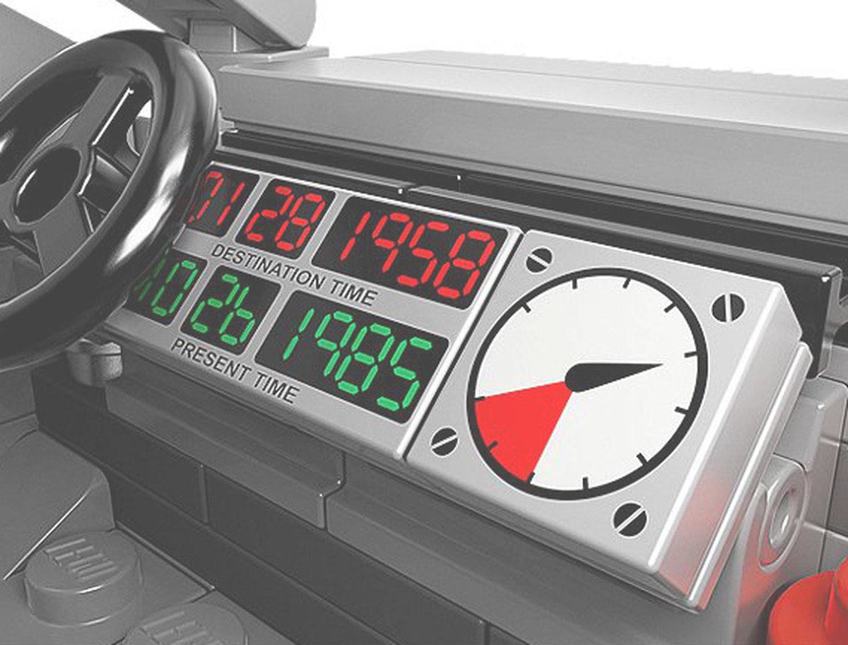 LEGO 21103 Back To Future - DeLorean tijdmachine / DeLorean Time Machine (CUUSOO / Ideas)