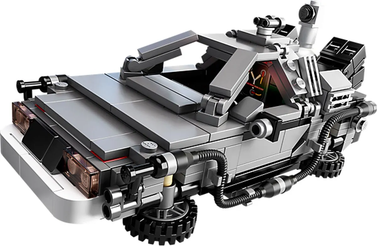 LEGO Back To The Future DeLorean 21103 - 401 Stukken - 2 Minifiguren - afbeelding 6 van 6