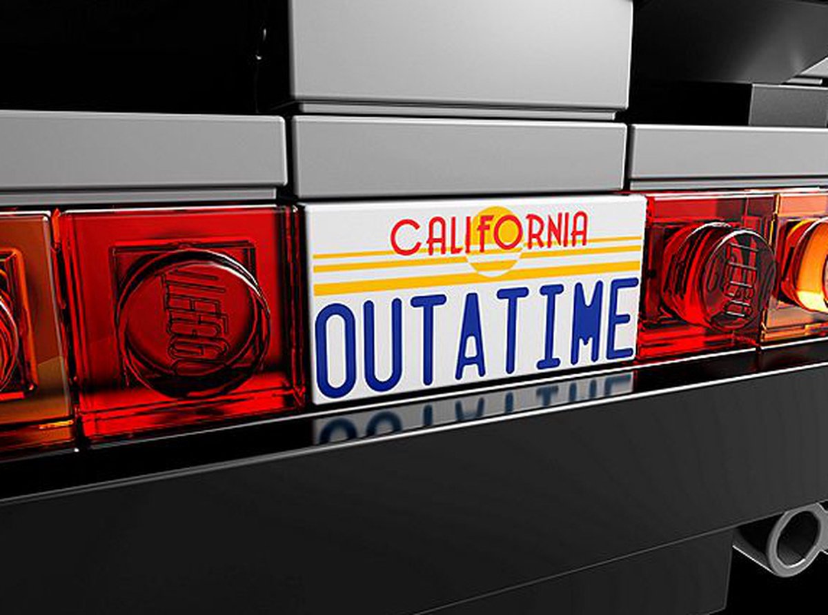 LEGO 21103 Back To Future - DeLorean tijdmachine / DeLorean Time Machine (CUUSOO / Ideas)