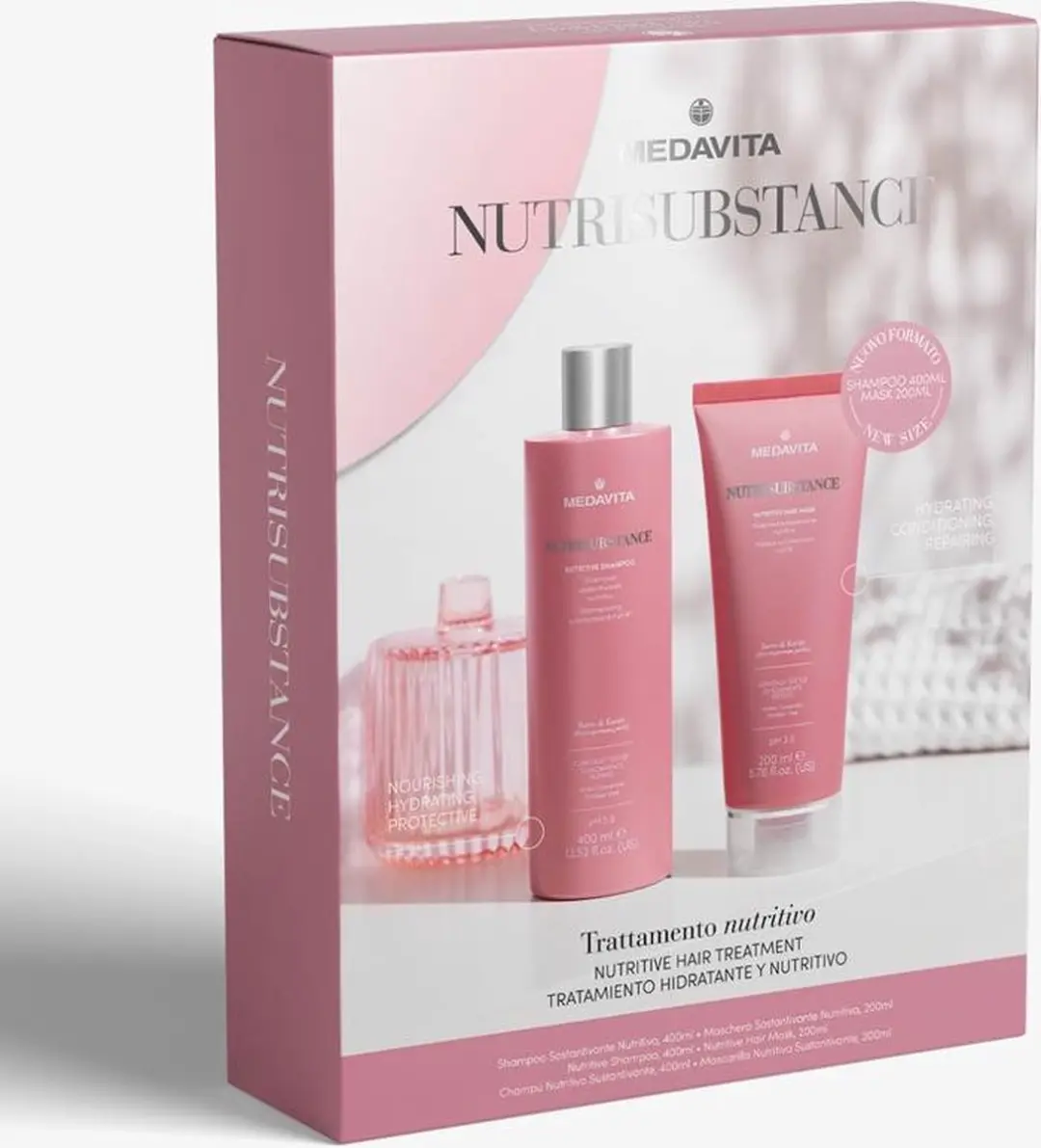 Medavita Nutrisubstance Shampoo & Mask Kit 600ml
