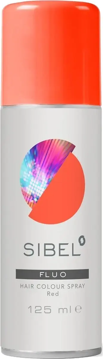 Sibel Color Spray Fluo Rood 125ml
