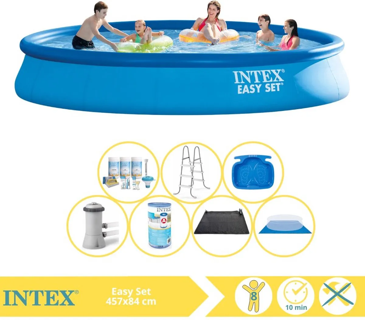 Intex Easy Set Zwembad 457x84cm