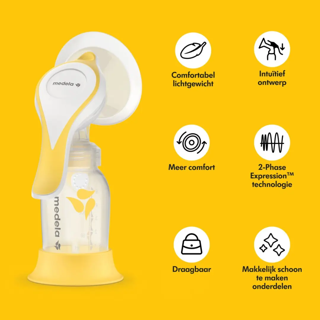Medela Harmony Essentials Handkolfset - Transparant - afbeelding 6 van 6