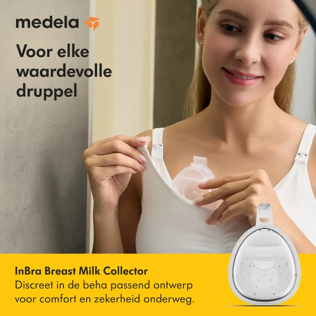 Medela In-bra Melkverzamelaar - 2 Stuks - Transparant