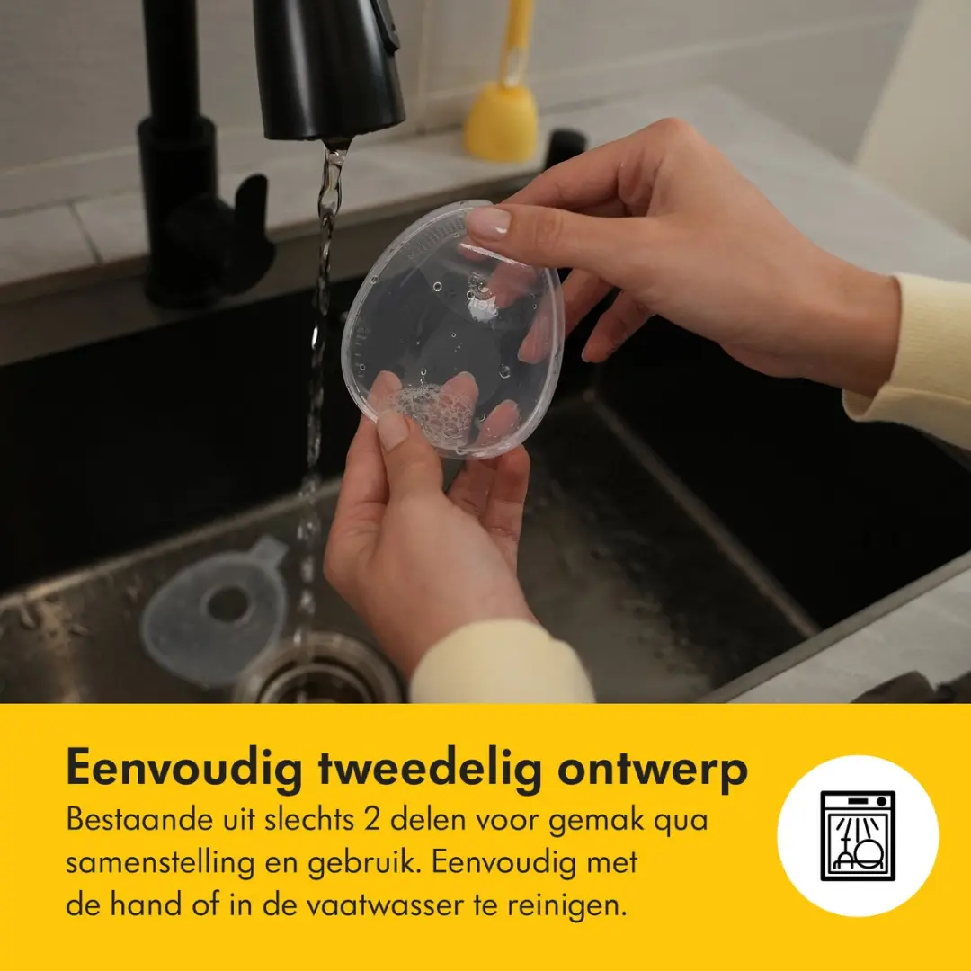 Medela In-bra Melkverzamelaar - 2 Stuks - Transparant