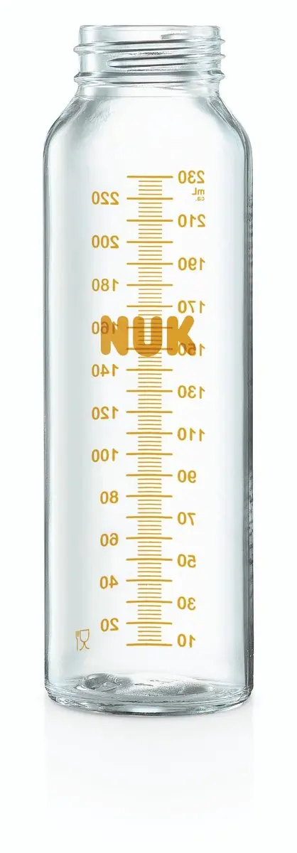 NUK Medic Pro Bewaarfles Glas 230ml - 3 Stuks