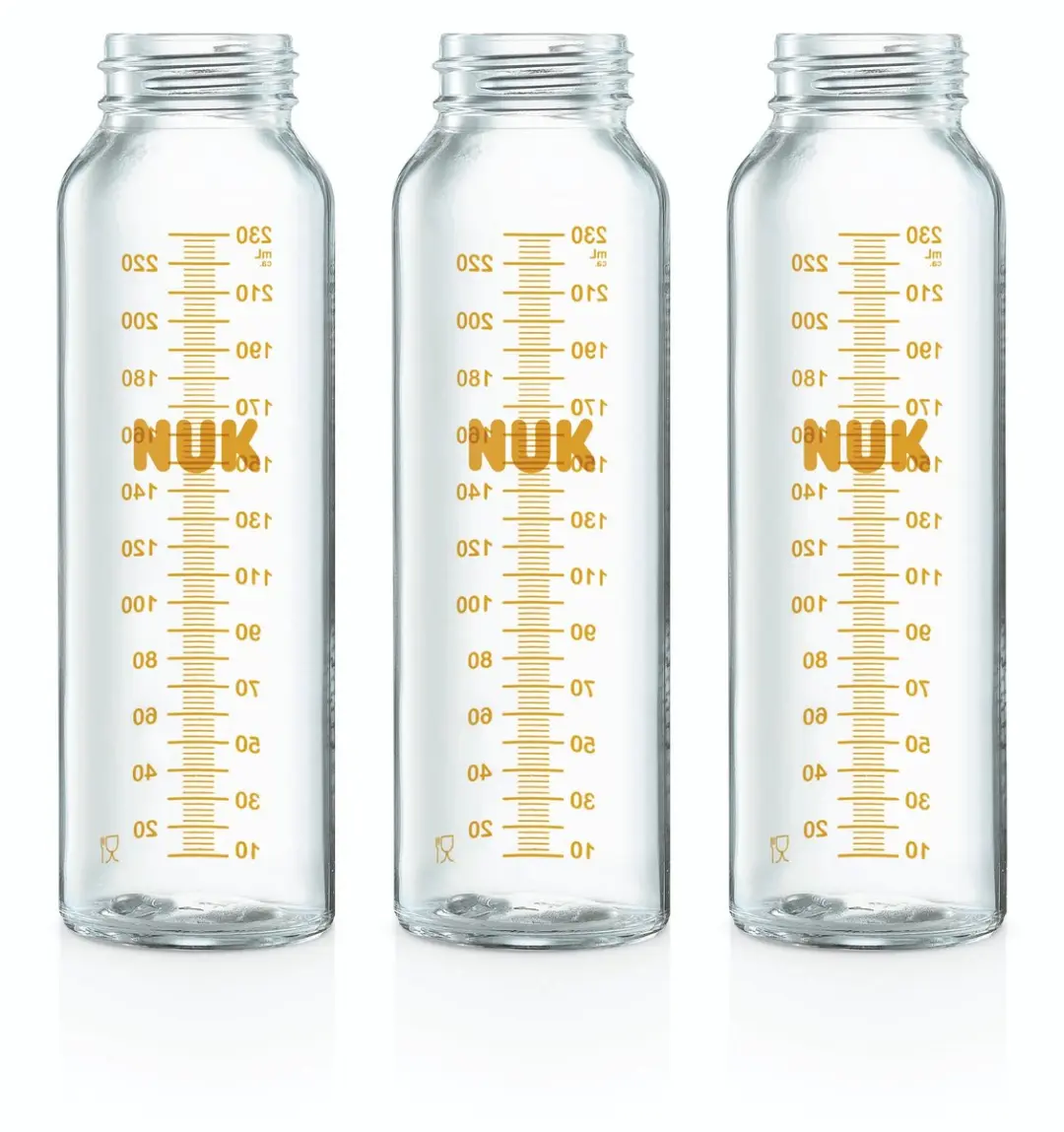 NUK Medic Pro Bewaarfles Glas 230ml