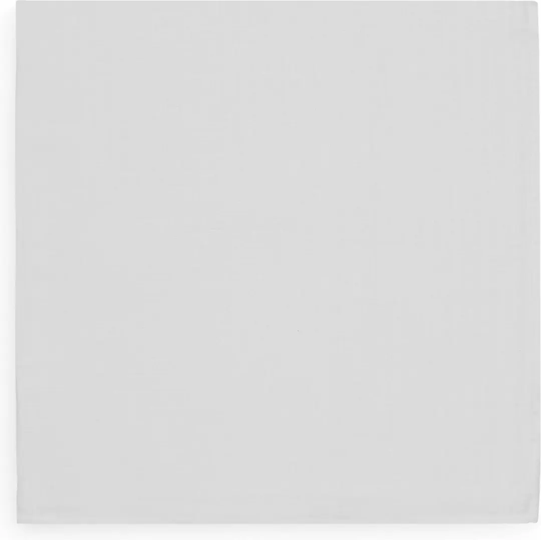Jollein Hydrofiel Multidoek Basic 115x115cm - Wit - 2 Stuks