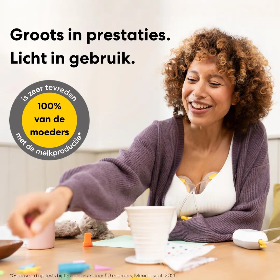 Medela Freestyle Mini Handsfree Dubbele Borstkolf - Transparant