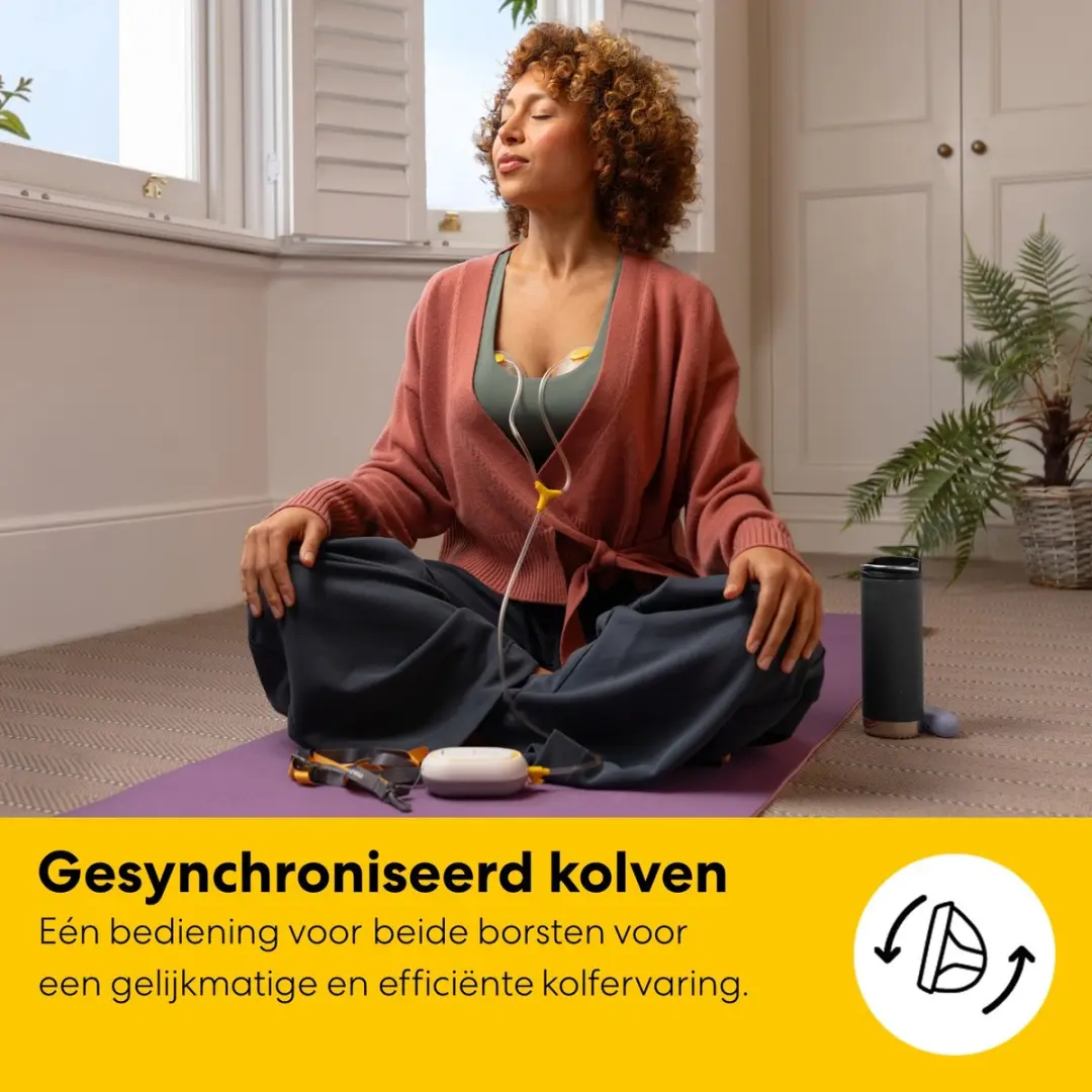 Medela Freestyle Mini Handsfree Dubbele Borstkolf - Transparant