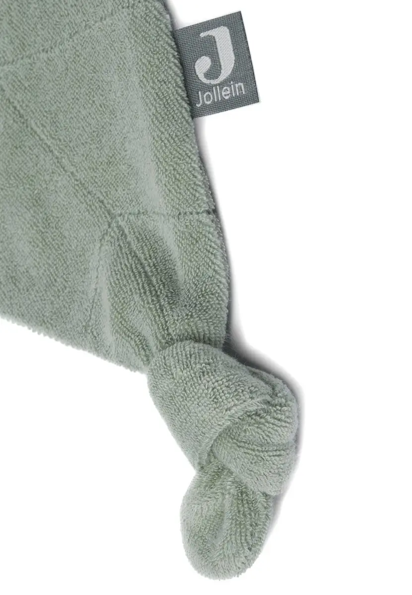 Jollein Speendoekje Leaf Ash Green - Polyester-katoen