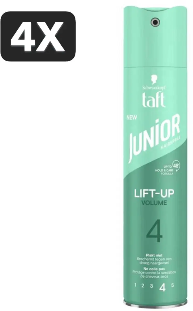 Taft Junior Lift-Up Volume 4 Haarspray 250ml
