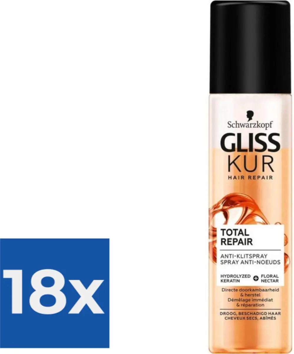 Gliss Total Repair Anti-Klitspray 200ml