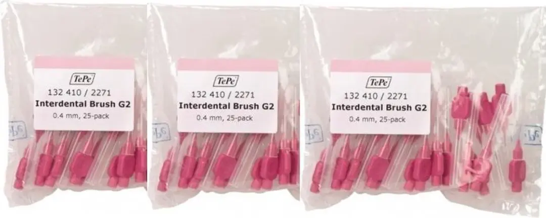TePe Interdentale Ragers Origineel 0,4mm Roze - 75 Stuks