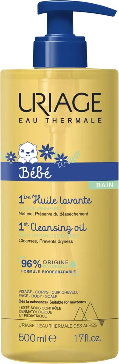 Uriage Bébé Huile Lavante 500ml