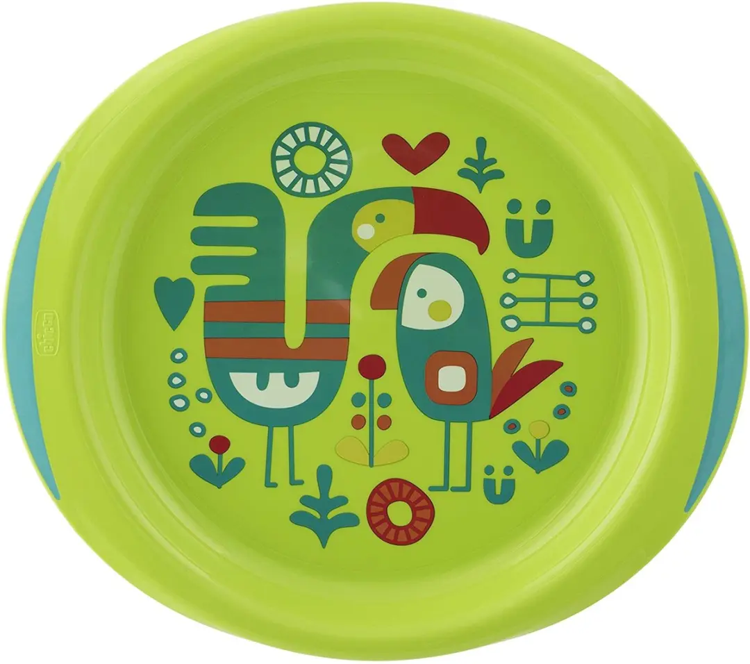 Chicco Bordenset Junior 24cm Polypropyleen - Groen