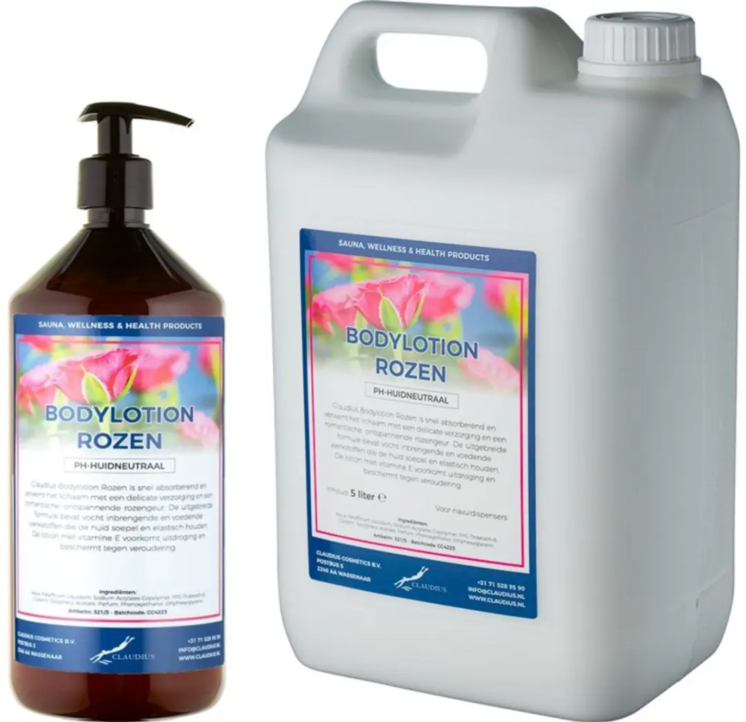 Splashbox Cosmetics Rozen Bodylotion 6L