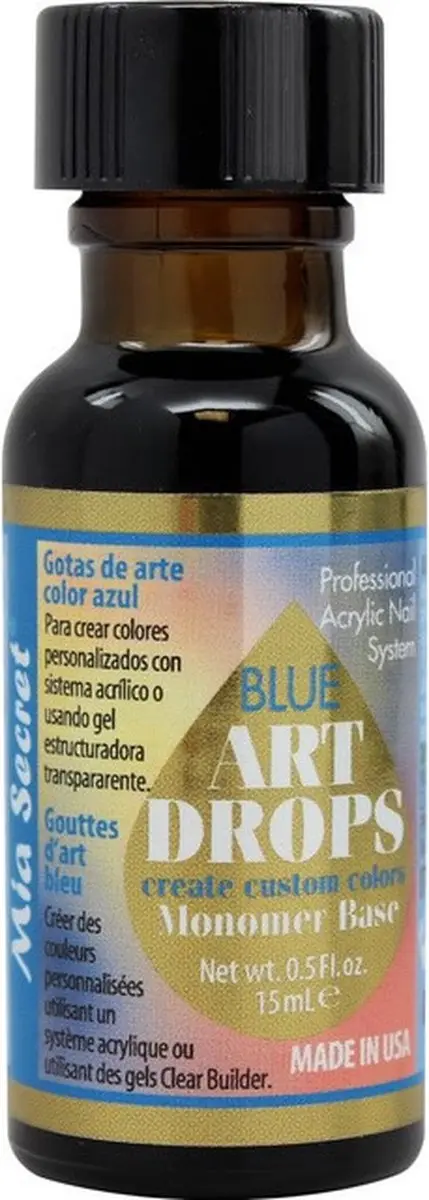 Mia Secret Art Druppels Blauw 15ml