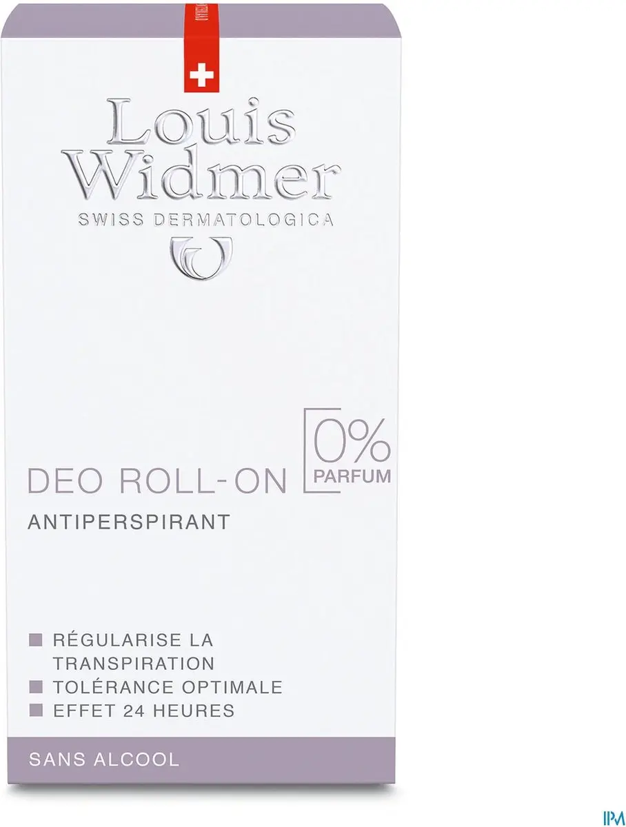 Louis Widmer Deo Roll-on Antiperspirant Ongeparfumeerd 50ml