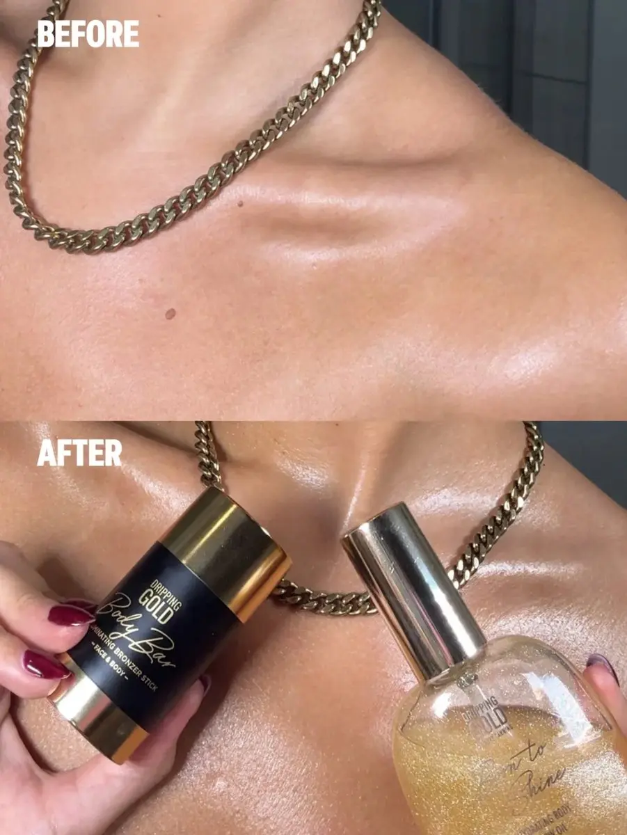 Sosu Dripping Gold Body Bar Illuminating Stick 36g - Champagne