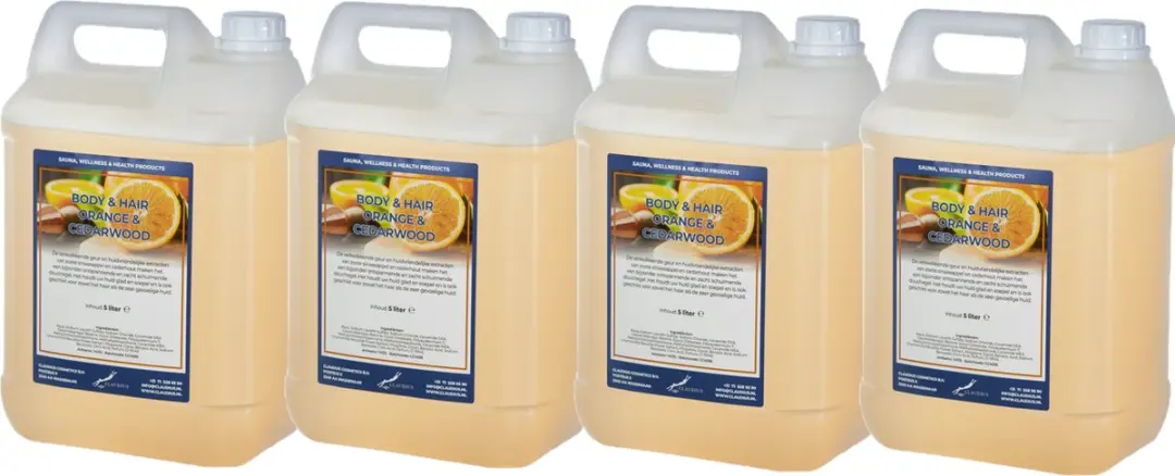 Splashbox Cosmetics Body & Hair Sweet Orange & Cedarwood 5L