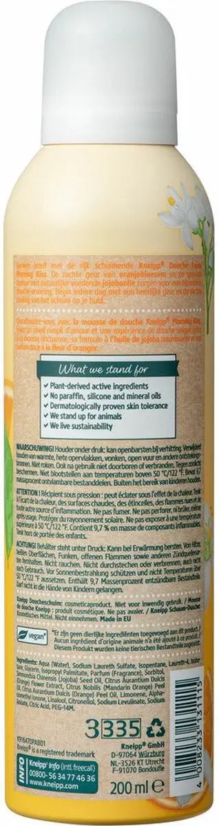 Kneipp Morning Kiss Douchegel 6x200ml