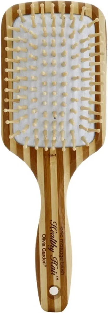 Olivia Garden Bamboo Touch Detangle Massage - L - Zwart
