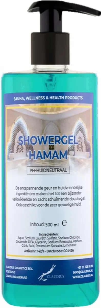 Splashbox Cosmetics Hamam Douchegel 500ml