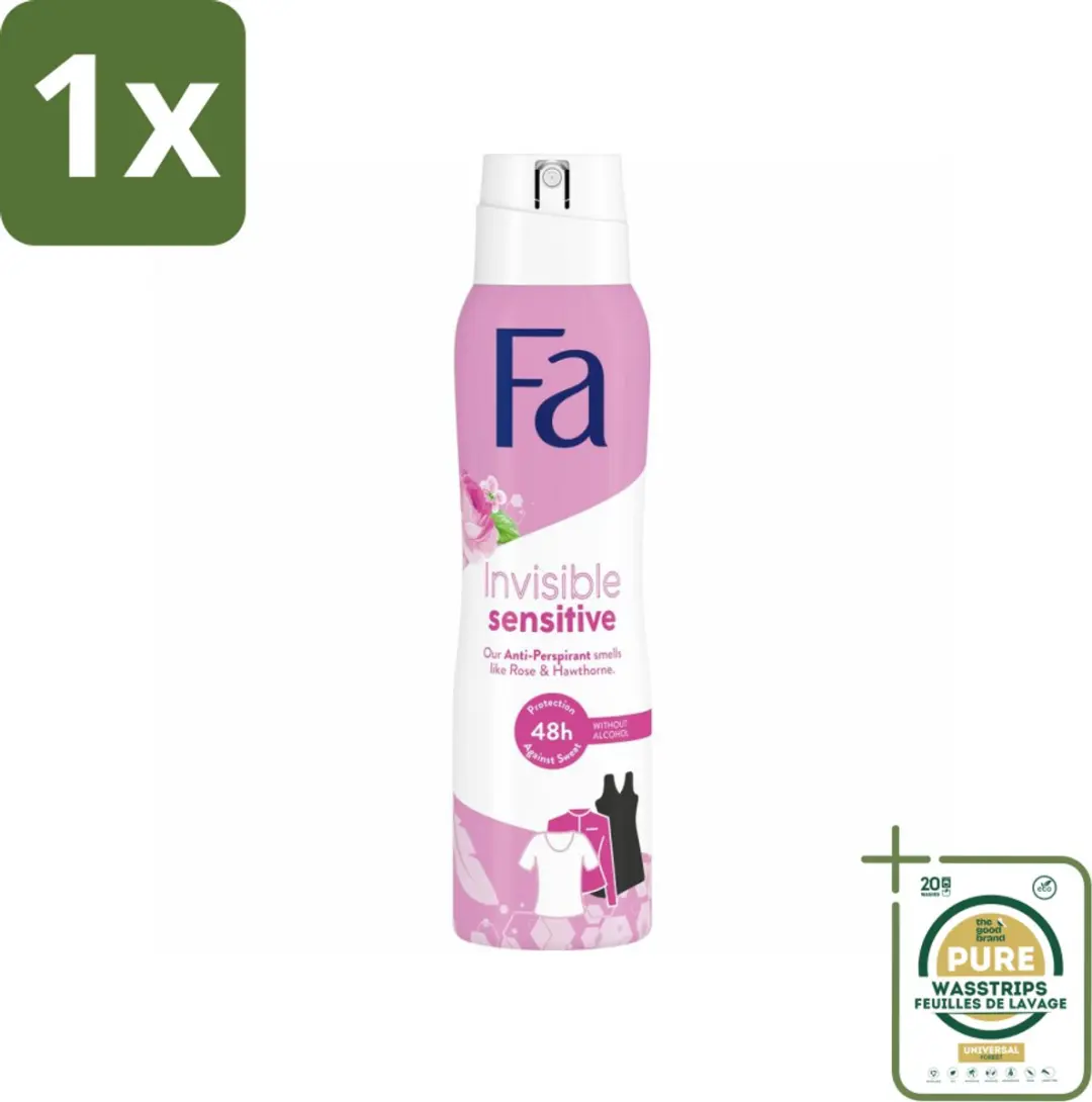 Fa Deodorant Spray Invisible Sensitive 150ml