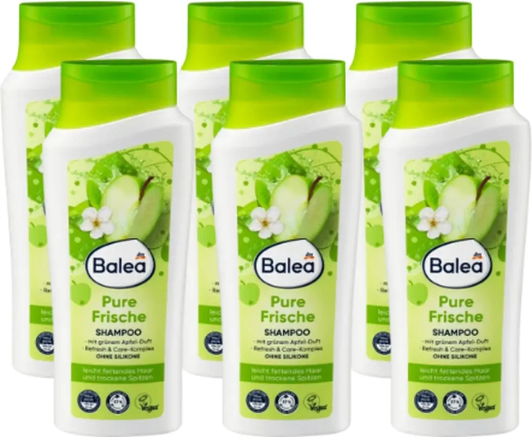Balea Shampoo Pure Frisheid 6x300ml