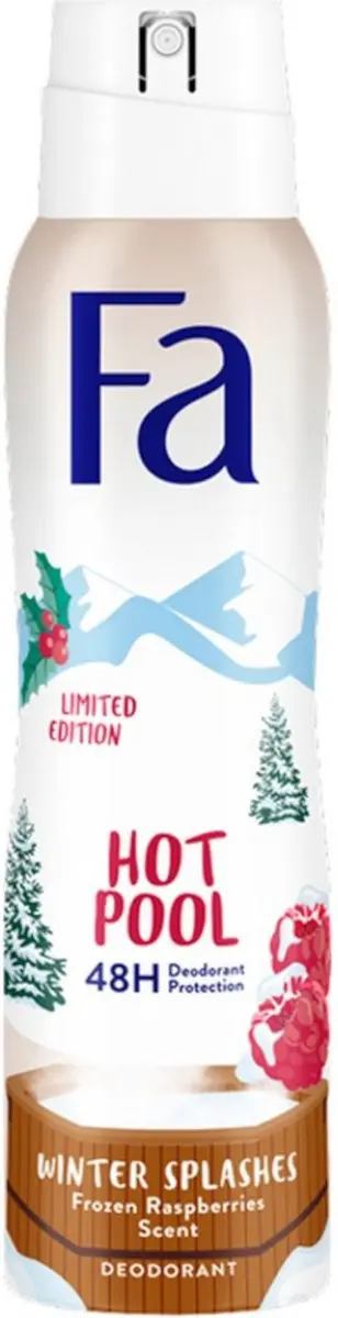 Fa Deospray Winter Splashes Frozen Raspberry 150ml
