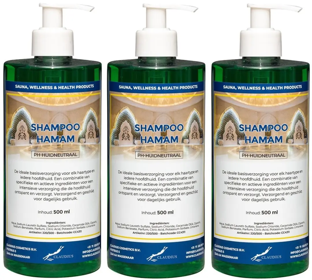 Splashbox Cosmetics Hamam Shampoo 500ml