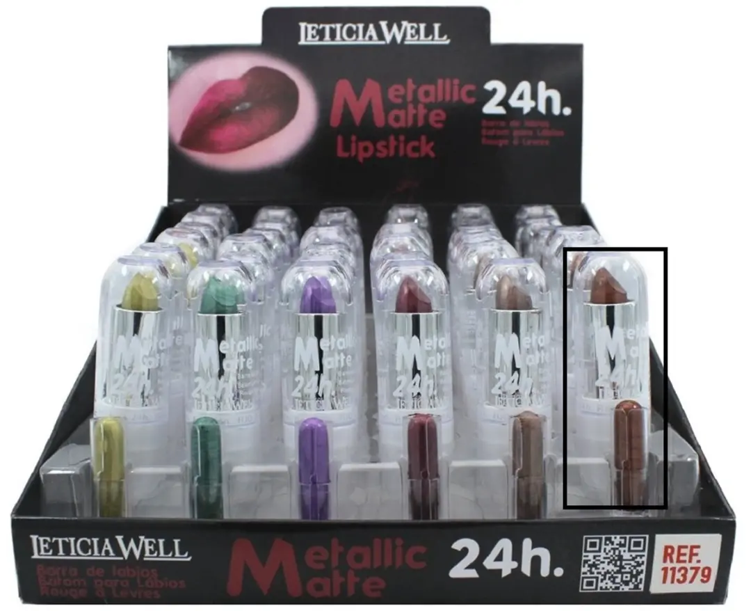 Leticia Well Lippenstift Metallic Matte 32