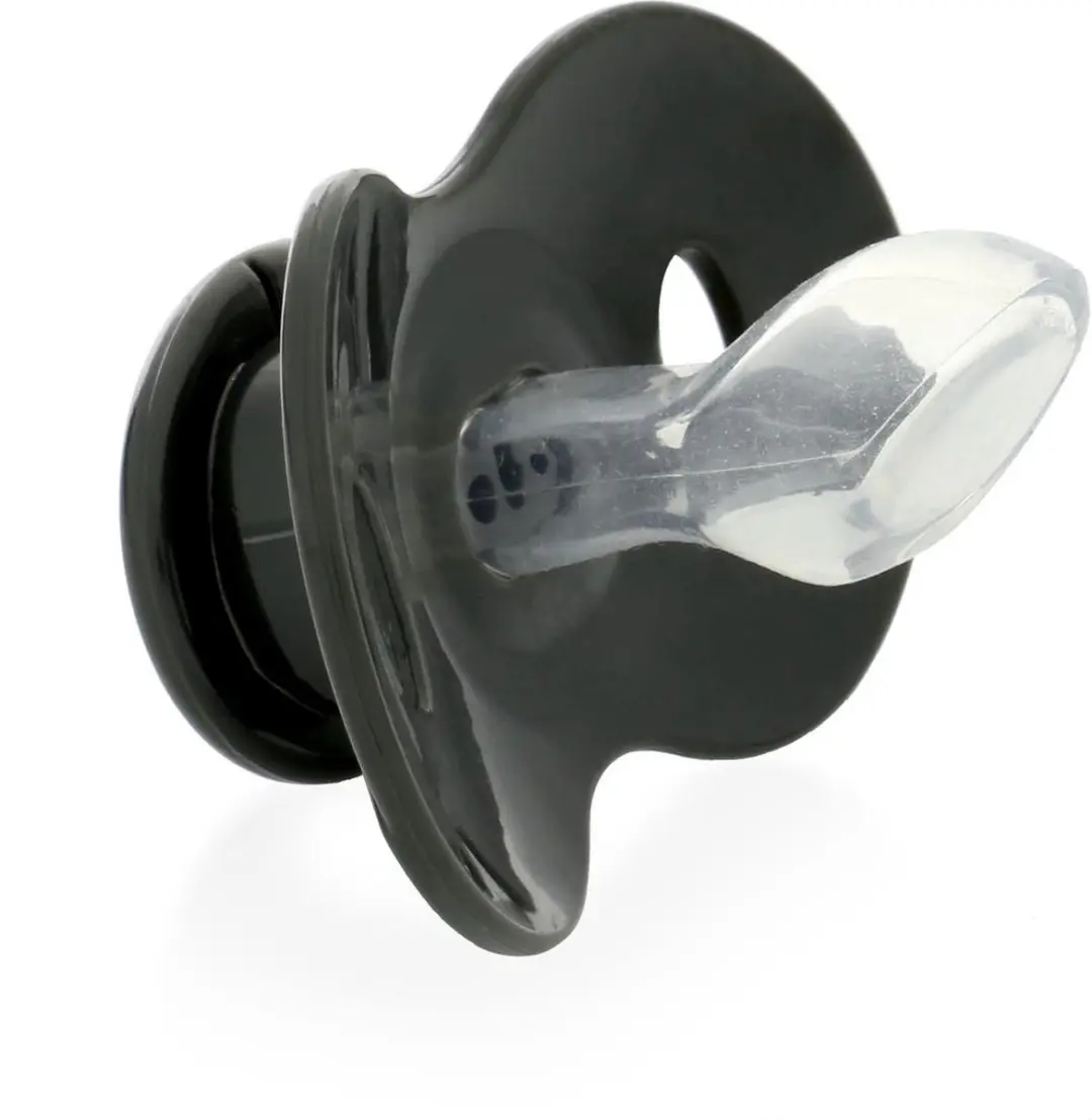 Elodie Fopspeen 3m+ Midnight Bells - Zwart/Rozeroze