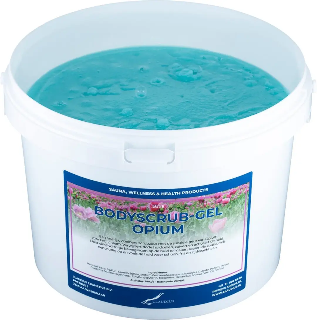 Splashbox Cosmetics Opium Bodyscrub-Gel 1KG