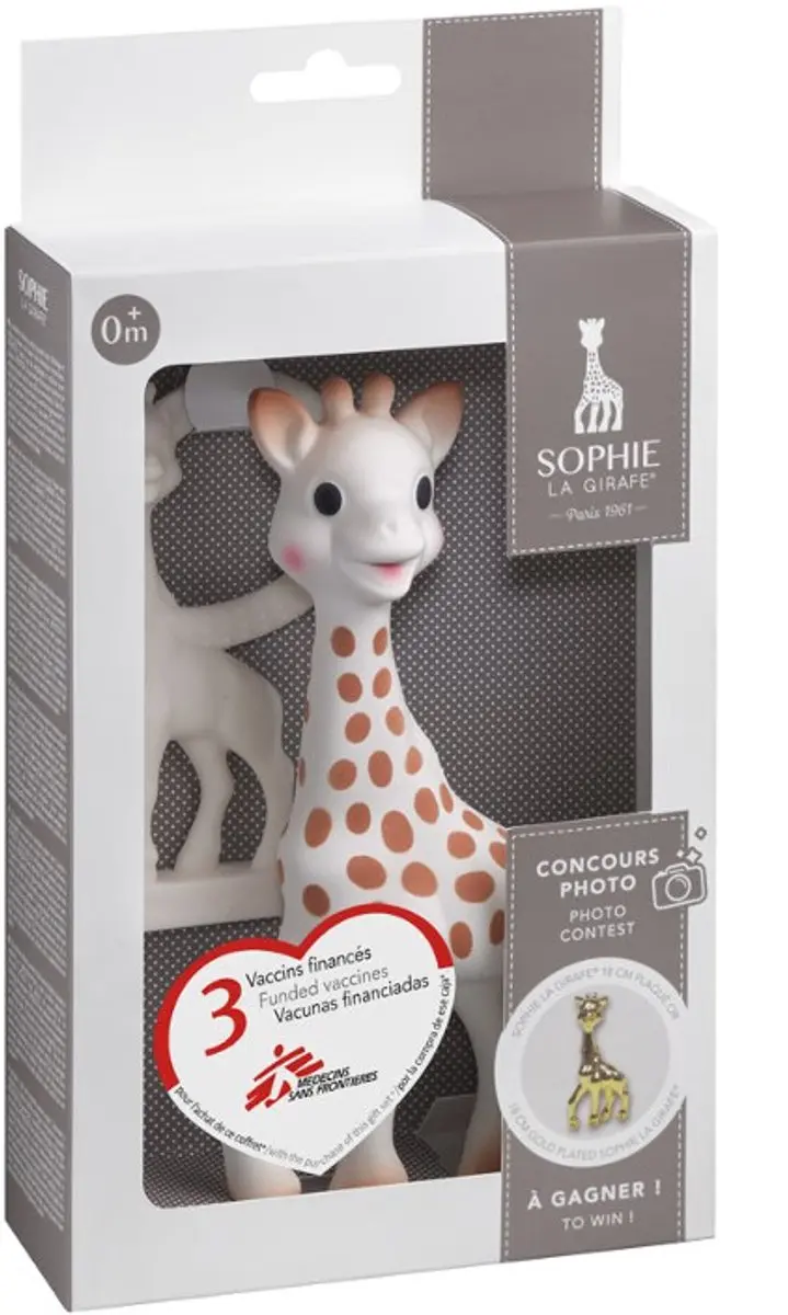 Sophie la Girafe Award Set Bijtringen - 2 Stuks - Natuurlijk Rubber - afbeelding 6 van 6