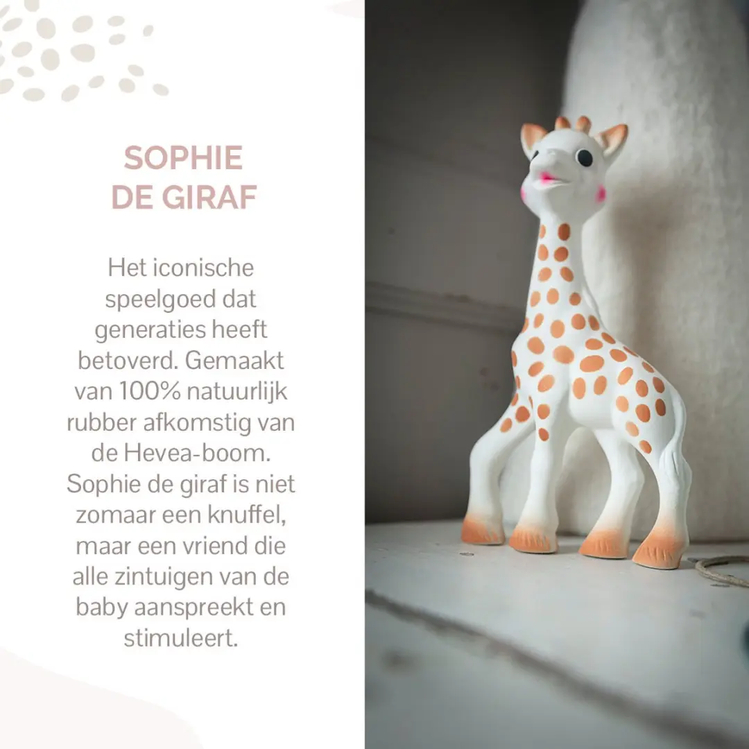 Sophie la Girafe Award Set Bijtringen - 2 Stuks - Natuurlijk Rubber