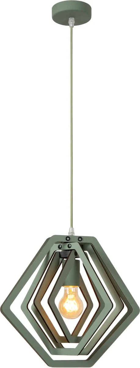 Lucide Mauro Hanglamp - 1xE27 - Groen