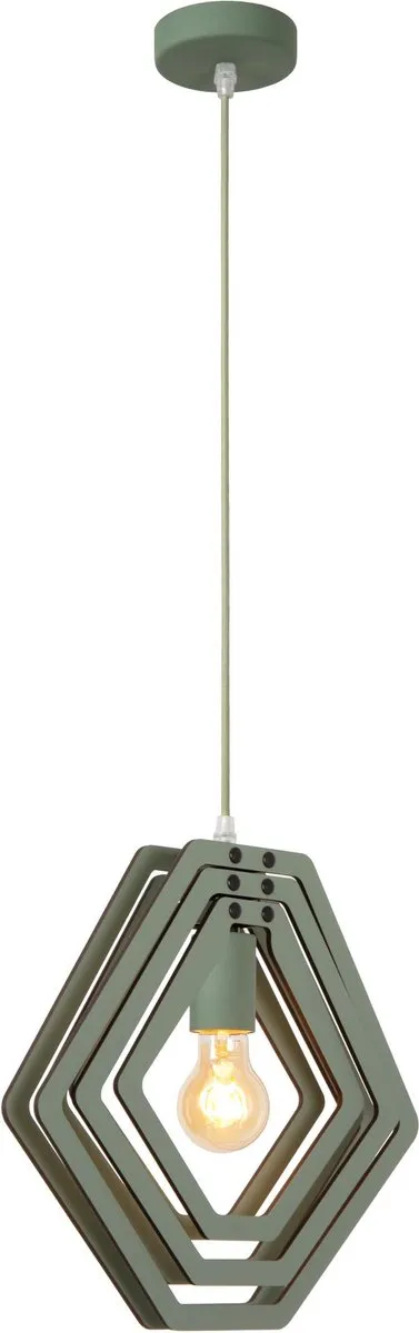 Lucide Mauro Hanglamp - 1xE27 - Groen