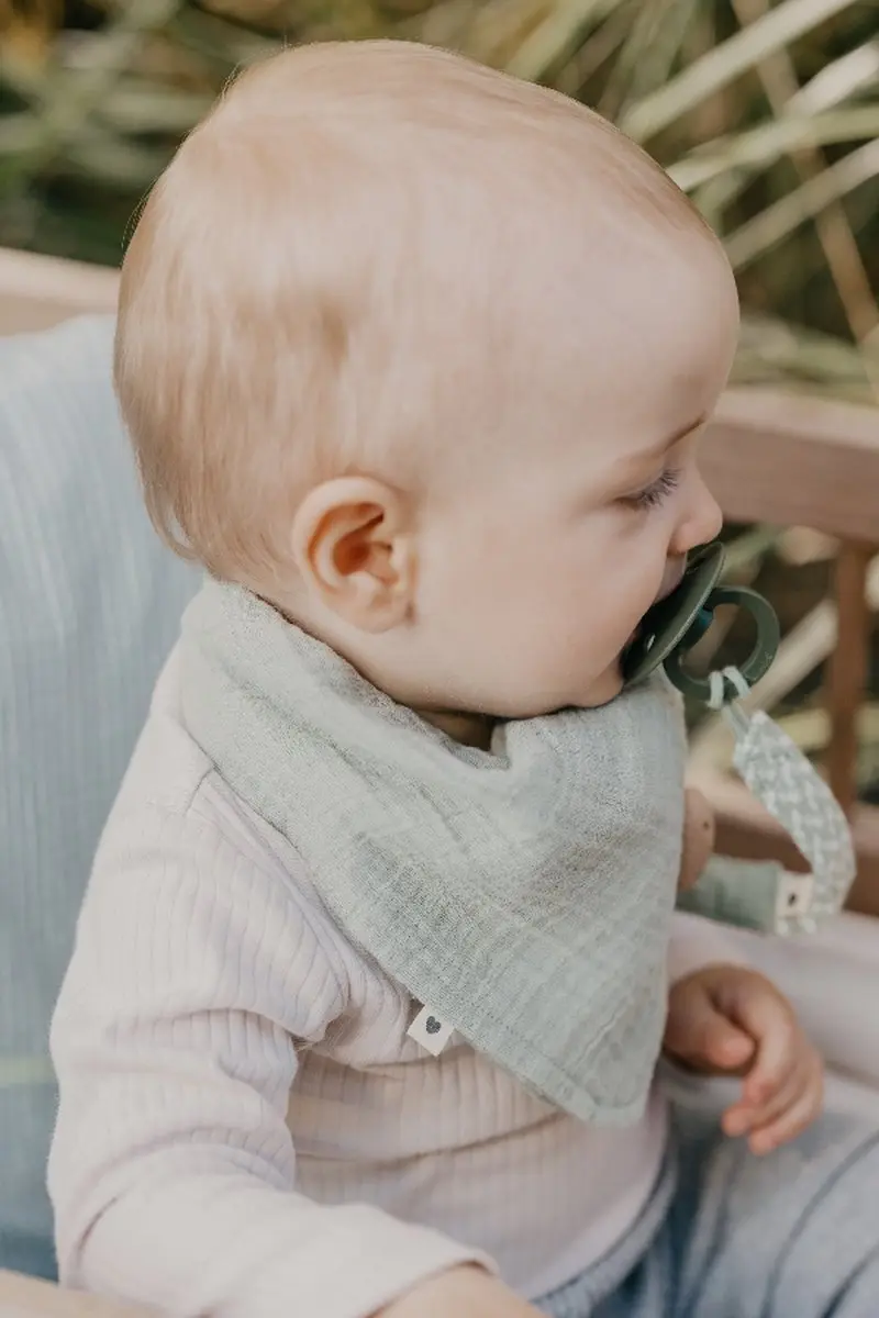 BIBS Fopspeenkoord - Petrol/Baby Blue