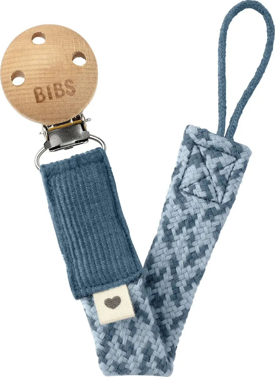 BIBS Fopspeenkoord - Petrol/Baby Blue - afbeelding 6 van 6